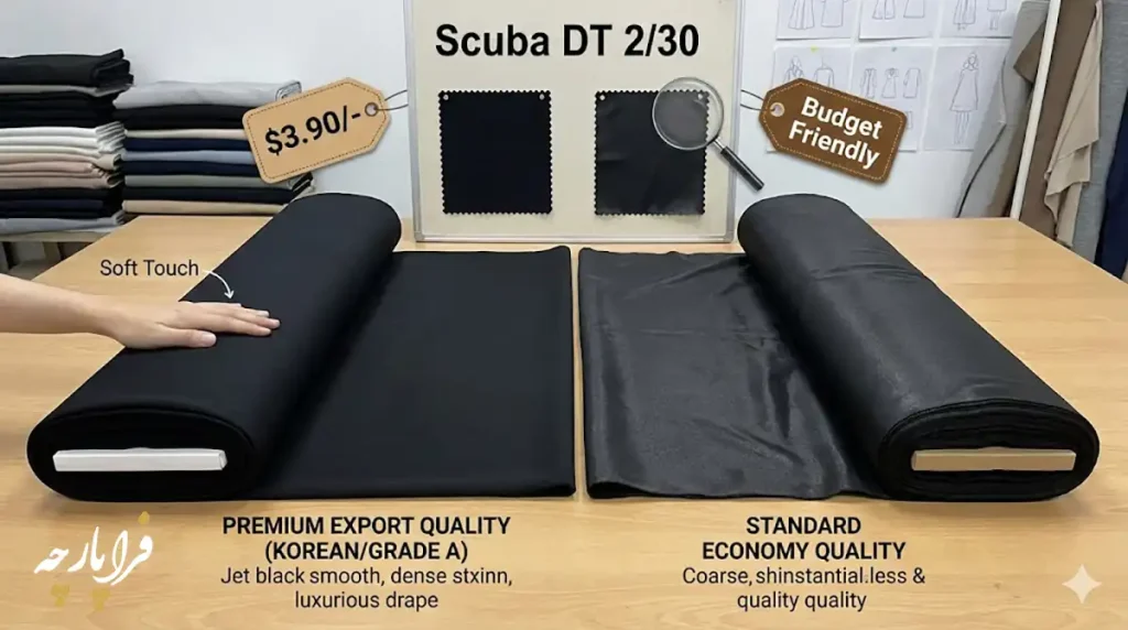 بهترین جنس غواصی DT 2/30 کدام است؟ مقایسه مدل‌های صادراتی و معمولی، فراپارچه