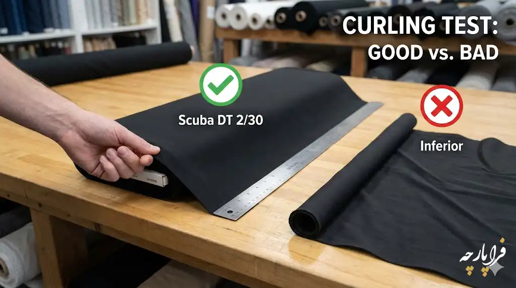 آزمون لبه (Curling Test)، فراپارچه